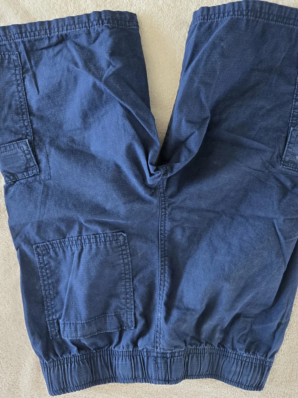 Lot of Cargo Shorts - Navy and Khaki